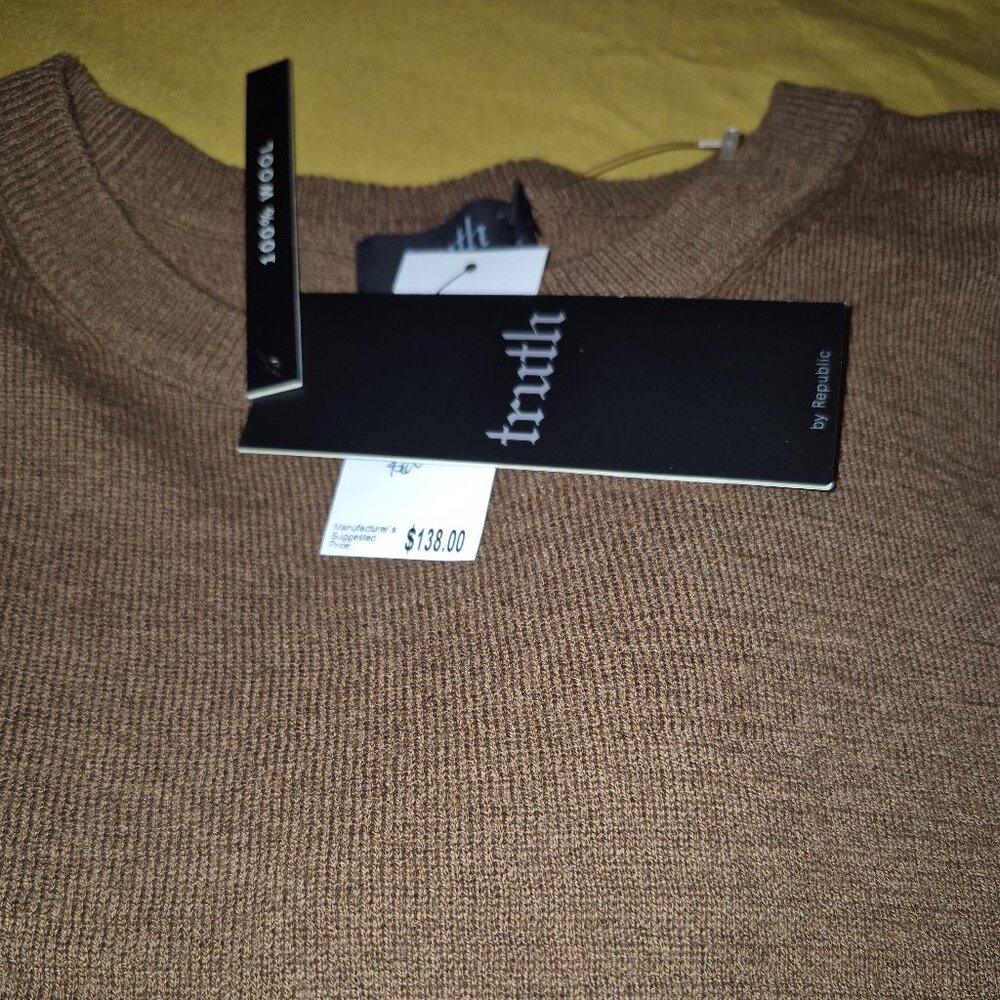 Men's wool sweater